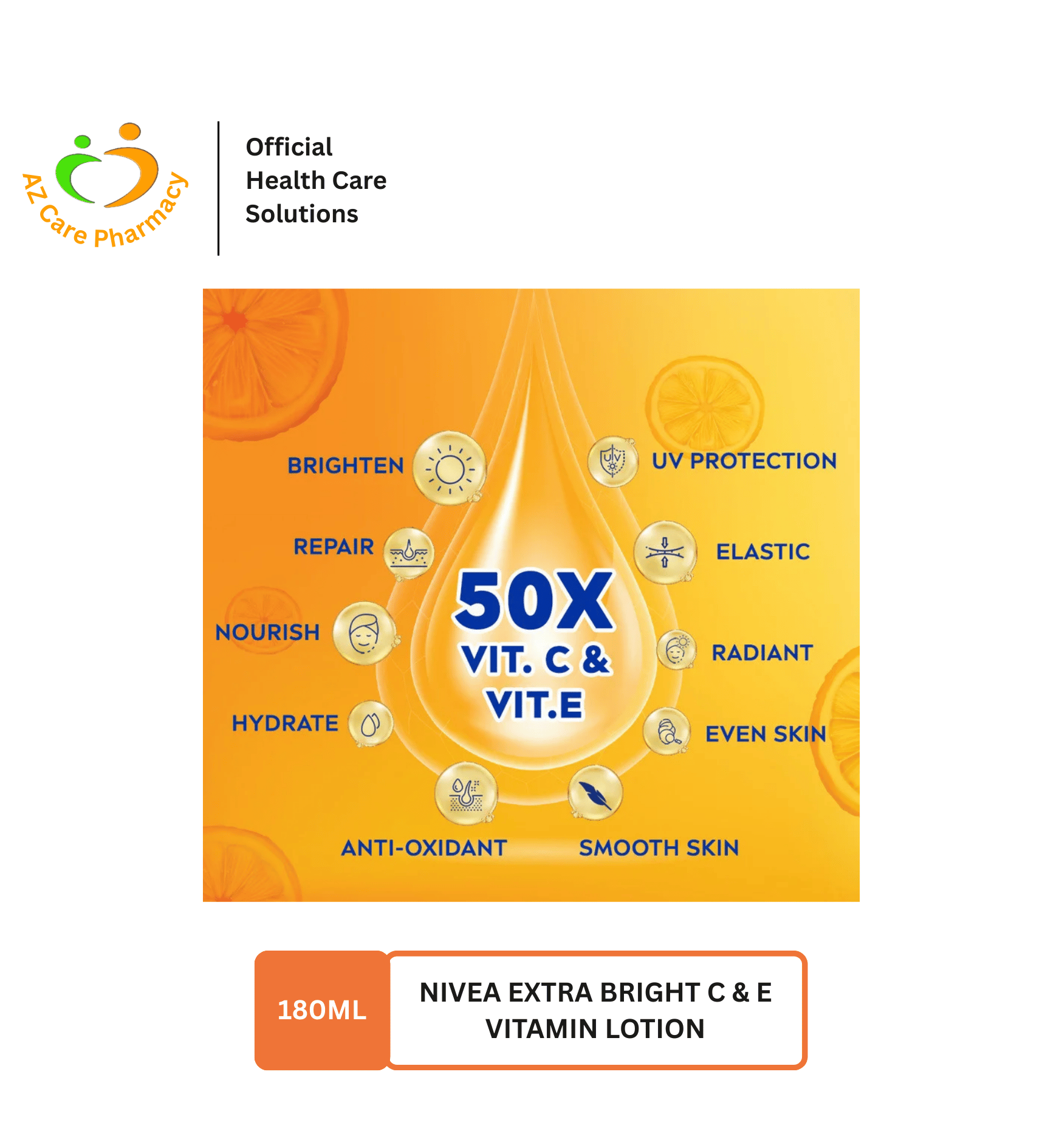 Nivea Extra Bright C&E Vitamin Lotion 180ml - Image 4