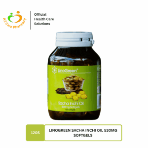 LinoGreen Sacha Inchi Oil 530mg Softgels 120s