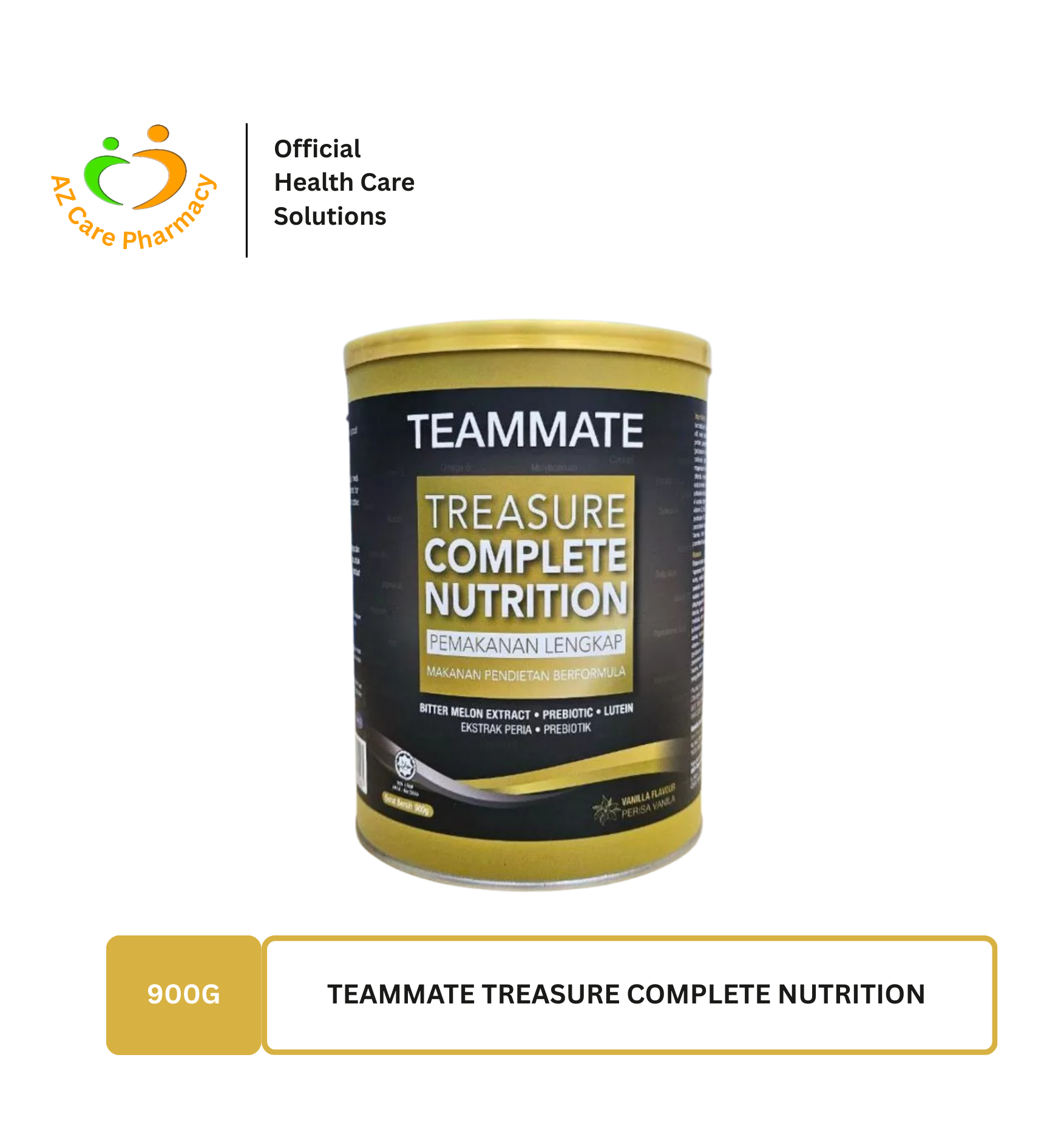 Teammate Treasure Complete Nutrition 900g